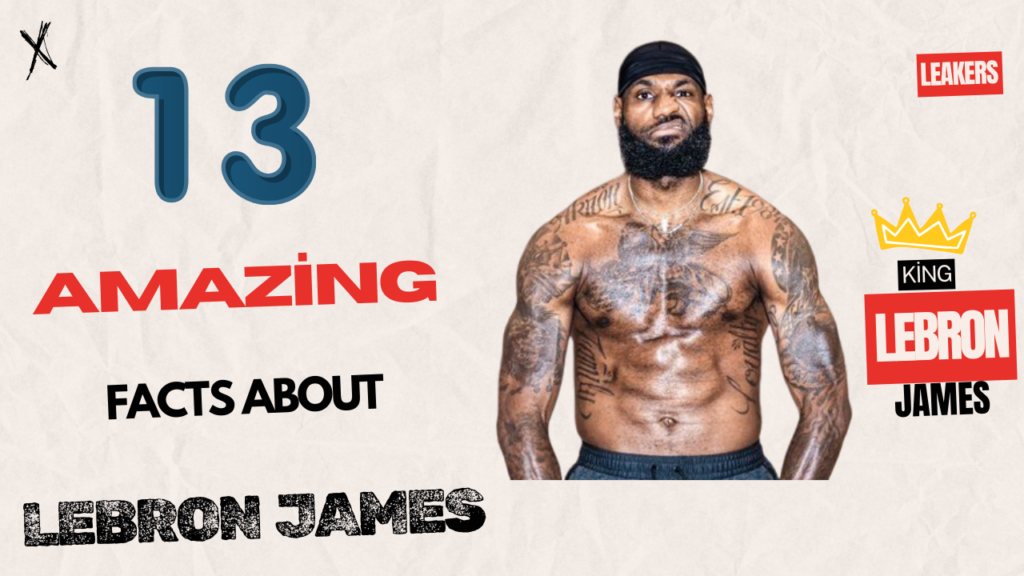 Amazing facts about LeBron James, LeBron James career achievements, LeBron James basketball legacy, LeBron James philanthropy, LeBron James NBA championships, LeBron James business ventures, LeBron James billionaire, LeBron James versatility in NBA, LeBron James triple-doubles, LeBron James I PROMISE school.