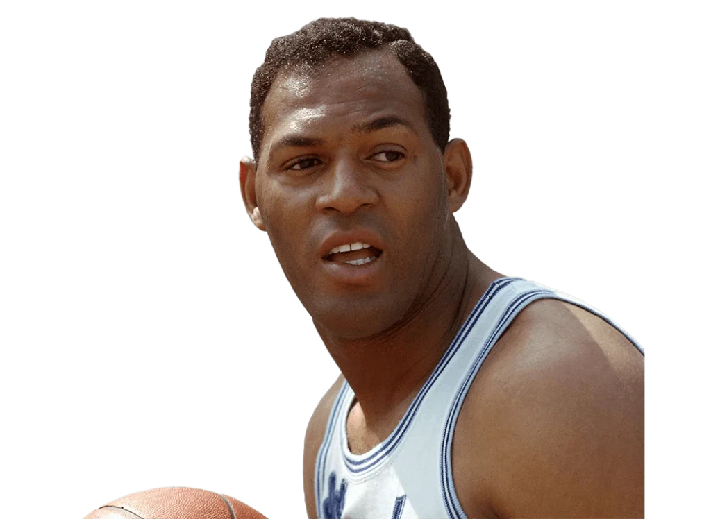 Elgin Baylor Los Angeles Lakers rebounds leader